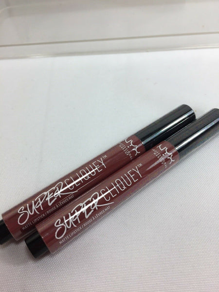 (2) NYX SCLS11 Empowered Super Cliquey Matte Lipstick