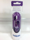 Philips Soft Rubber Caps SHE2100PP/28 In-Ear Headphones (Purple) Earbud