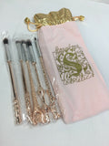 BNIB Storybook Cosmetics Rose Gold Brush Set Wizard Wand w/receipt