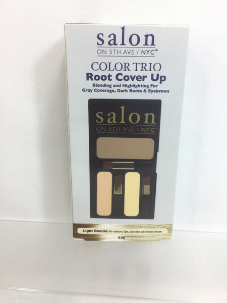 Salon On 5th Ave Color Trio Root Cover Up Light Blonde Grey Highlight Eyebrow