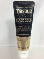 masque bar Black Gold Foil Peel Off Mask  Moisturize Face Charcoal 2.3oz