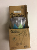 Eco One Thirst Quencher 16oz Cold Cup Tumbler Straw Lid Spill Proof Blue Lime