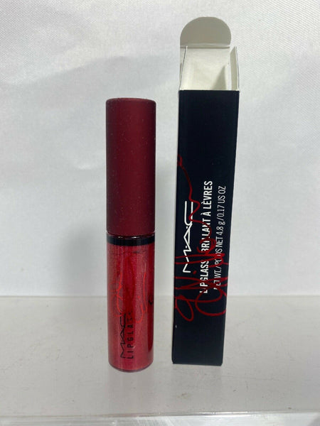 BNIB MAC Viva Glam RIHANNA Red Lipglass Limited Edition Rare
