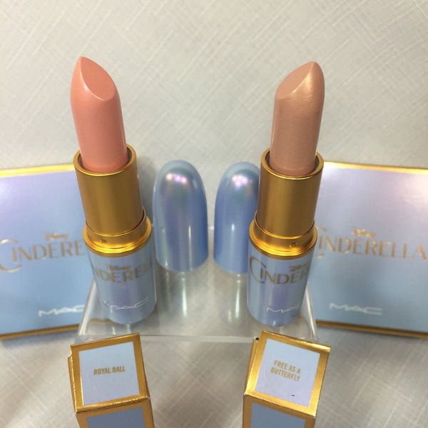 BNIB MAC CINDERELLA 2015 COLLECTION Lipstick & Free As A Butterfly