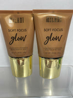 (2) Milani 03 Bronze Glow Soft Focus Complexion Enhancer Highlight Foundation