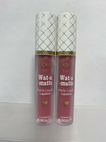 (2) Joah Sweetheart Wat-a-matte Matte Liquid Lipstick KISS