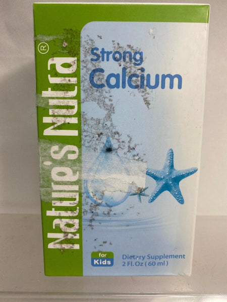 Nature's Nutra Calcium, 2 Fl. Oz (60ml), Premium Baby Vitamin Liquid Drops 2/21