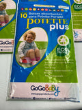 (3) Gogo Kalencom 2 in 1 Potette Plus  30ct disposable portable potty liners