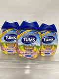 (3) TUMS Chewy Bites Antacid Lemonade Lim Edition Extra Strength 750 60ct 12/20