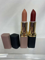 (2) L'oreal 405/983 Utmost Taupe Doesn’t Matter Red Colour Riche Matte Lipstick
