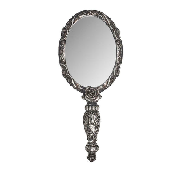 Alchemy Gothic V58  Baroque Rose Hand Mirror