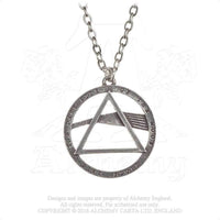 Alchemy Gothic PP506 Pink Floyd: Dark Side prism Necklace Pendant