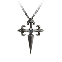 Alchemy Gothic P801  Santiago Cross Pendant Necklace