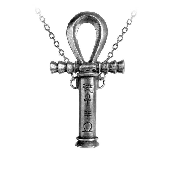Alchemy Gothic P221  Ankh of the Dead Pendant Necklace