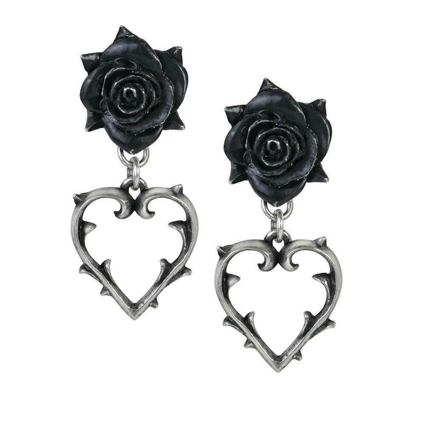 Alchemy Gothic E365 Wounded Love Ear studs Earrings