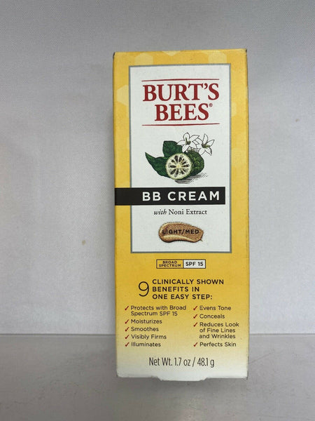 Burt's Bees Light / Medium BB Creme with SPF 15 1.7oz 4/21
