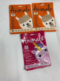 (3) Masque Bar Pretty Animalz Sheet Mask LLama Purifying & Unicorn Imperfection