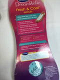 (2) New Dr. Scholl's DreamWalk Fresh & Cool Insole, 1 pr EachWomen's 6-10