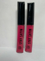 (2) RIMMEL Stay Satin Liquid Lipstick Nude Pink Berry CHOOSE YOUR SHADE