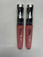 (2) RIMMEL Stay Glossy Lipgloss Moisture Nude Pink Mauve CHOOSE YOUR SHADE