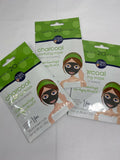 (8) Miss Spa Bamboo Charcoal Clarifying Face Facial Mask Clean & Reveal