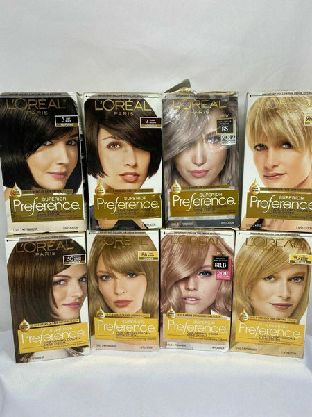 L'Oréal Superior Preference Permanent Hair Fade Defying CHOOSE YOUR COLOR