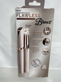 Finishing Touch Flawless Brow Hair Remover - 18k Gold Plated Pink Shaving Pen