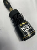 Conair Velvet Touch All Hair Types Round Thermal Brush Black Or Blue