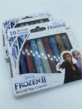 (2) Frozen II Scented Was Crayons 10-Pack Disney New Kids Toy Draw