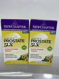(2) New Chapter supercritcal PROSTATE 5LX holistic 60 vegetarian Capsule 8/21+