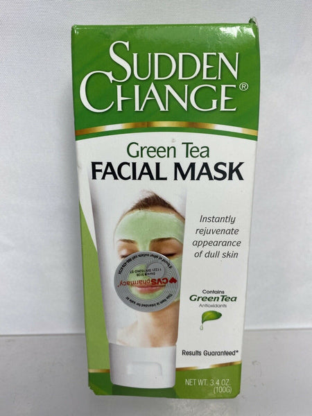 Sudden Change Green Tea Facial Mask 3.4oz Green Tea Antioxidants COMBINE SHIP