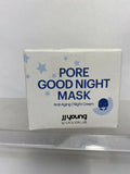 JJ YOUNG Pore Good Night Mask Anti-Aging Creme 1.76oz Moisturize Tone CAOLIN LAB