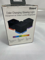 iSound iGlowSound Cube Wired Speaker for Smartphones Portable BLACK