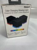 iSound iGlowSound Cube Wired Speaker for Smartphones Portable BLACK
