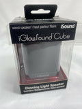 iSound iGlowSound Cube Wired Speaker for Smartphones Portable BLACK