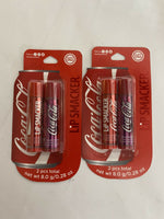 (2) Lip Smackers Coca-Cola Cherry Cola Lip Balm 2pk  COMBINE SHIPPING & Save!
