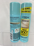 (2) L’Oréal Light Blonde Magic Root Spray Cover up Rescue Hair Color Cover Gray