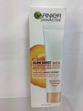(2) Garnier SkinActive Glow Boost Illuminating Moisturizer Apricot 2oz