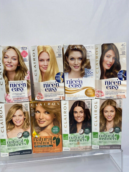 Clairol Natural Instincts Nice n’ Easy Permanent Hair Color Dye YOU CHOOSE shade