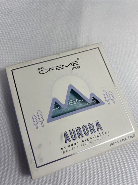 The Creme Shop Aurora Powder Highlighter Blue Moonshine 0.25 oz COMBINE SHIPPIN