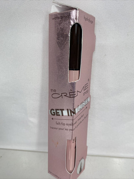 The Creme Shop Get In Line Felt Tip Eyeliner Marker Waterproof Brown