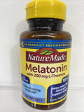 Nature Made Melatonin 3 Mg Natural Sleep Aid 60 Softgels 4/22