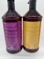 (2) Arganatural Keratina Smoothing Nourishing Shampoo & Conditioner Bambu 32oz