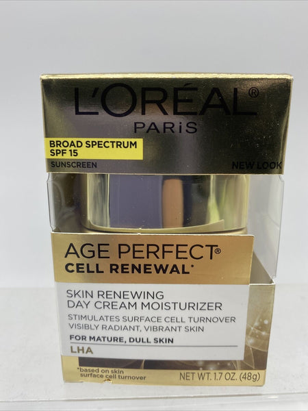 L'Oreal Age Perfect Cell Renewal Renewing Day Creme Mature LHA 1.7oz 11/20