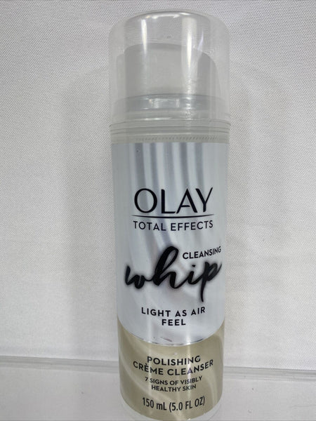 Olay Total Effect Cleansing Whip Polishing Creme Cleanser Anti Aging Deep  5oz