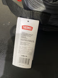 THERMOS BRAND INSULATED LUNCH KIT Box Bag Gray Black Hot Cold Travel