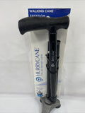 HURRYCANE Collapsible Black Tripod Base Grip On Folding Walking Stick Cane
