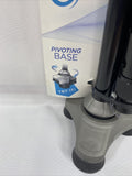 HURRYCANE Collapsible Black Tripod Base Grip On Folding Walking Stick Cane