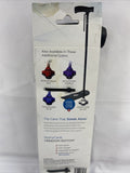 HURRYCANE Collapsible Black Tripod Base Grip On Folding Walking Stick Cane