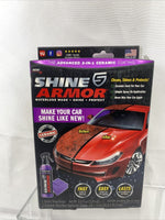 Shine Armor 3-IN-1 Ceramic Coating Waterless Wash Shine Protect + Microfiber Car